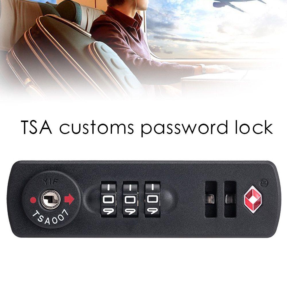 Pineapple TSA Customs Lock Gembok Pengaman Anti Maling Tahan Cuaca Aman Code Lock