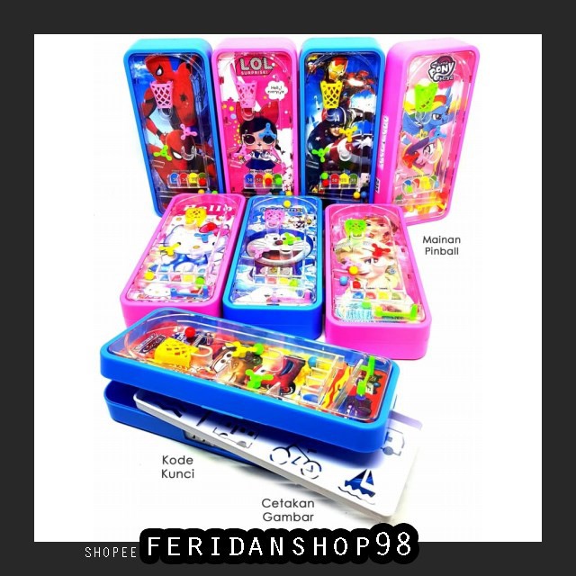 

BT694 KOTAK PENSIL KODE BEST MAINAN PINBALL TEMPAT PENSIL ANAK SEKOLAH BY FERIDANSHOP98