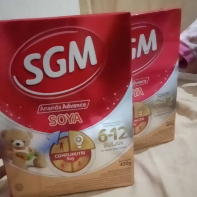 Susu sgm soya 6-12 bulan