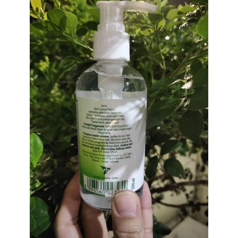 Dettol Hand sanitizer 200 ml pump New