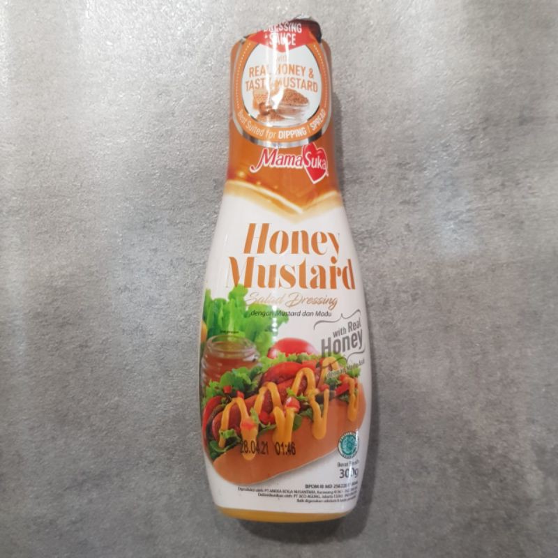 MAMA SUKA Mayonaise Mayo Honey Mustard Salad Dressing 300gr mamasuka