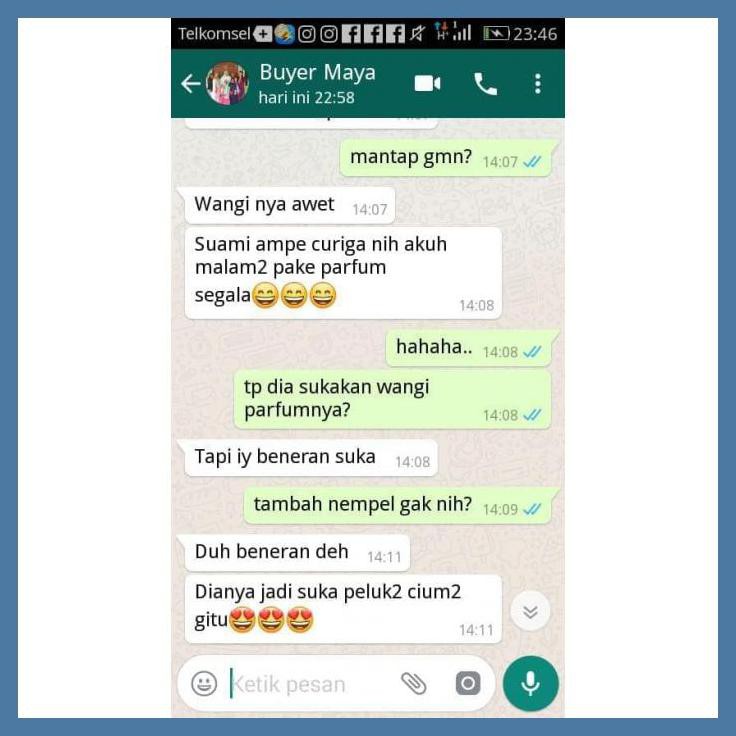 SEX PARFUM CINTA / PARFUM PEMIKAT WANITA / PARFUM PENAMBAH GAIRAH 50ML ORI - GAIRAH WANITA