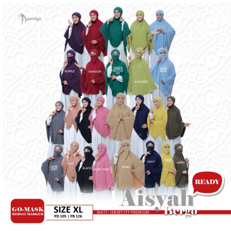 Aisyah Bergo Ori Ayundya Hijab