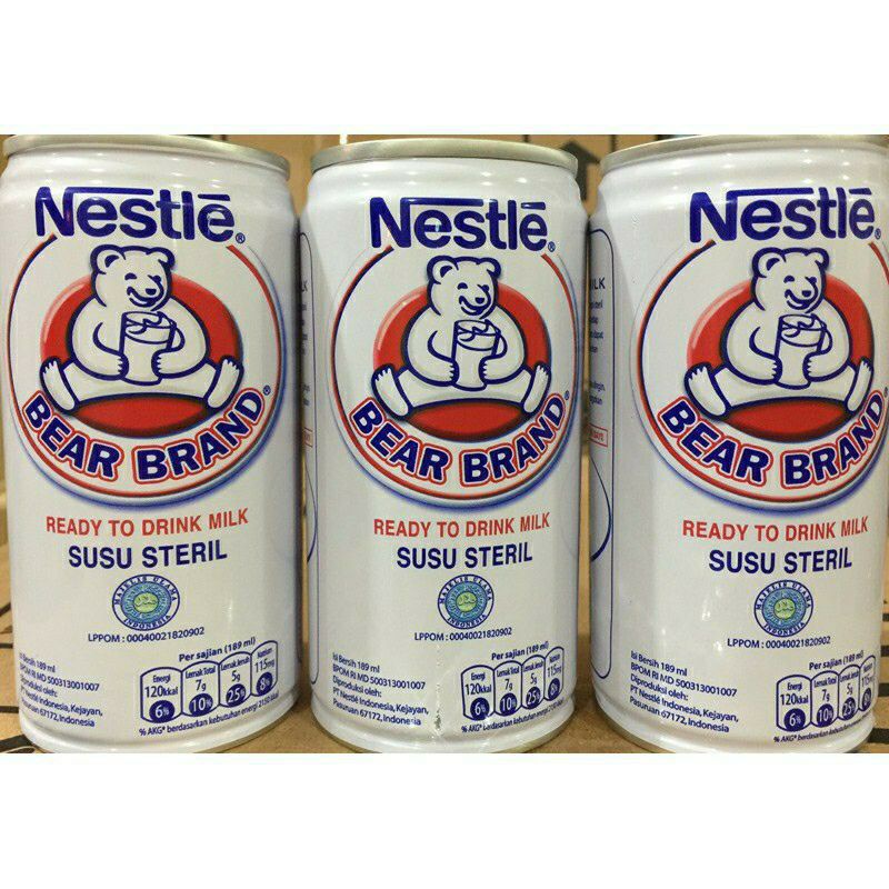 

NESTLE BEAR BRAND 189ML SUSU BERUANG