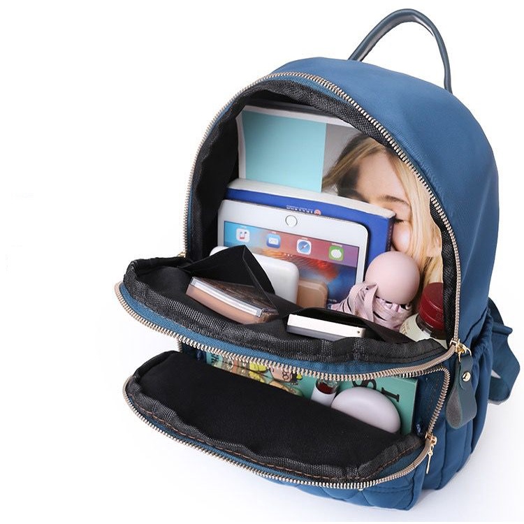 MV_Marvelouz MV806149 Tas RANSEL Punggung Simple Wanita Ada 2 Resleting Terbaru 1kg bisa 2 tas supplier tas import EL 6149 BQ3552