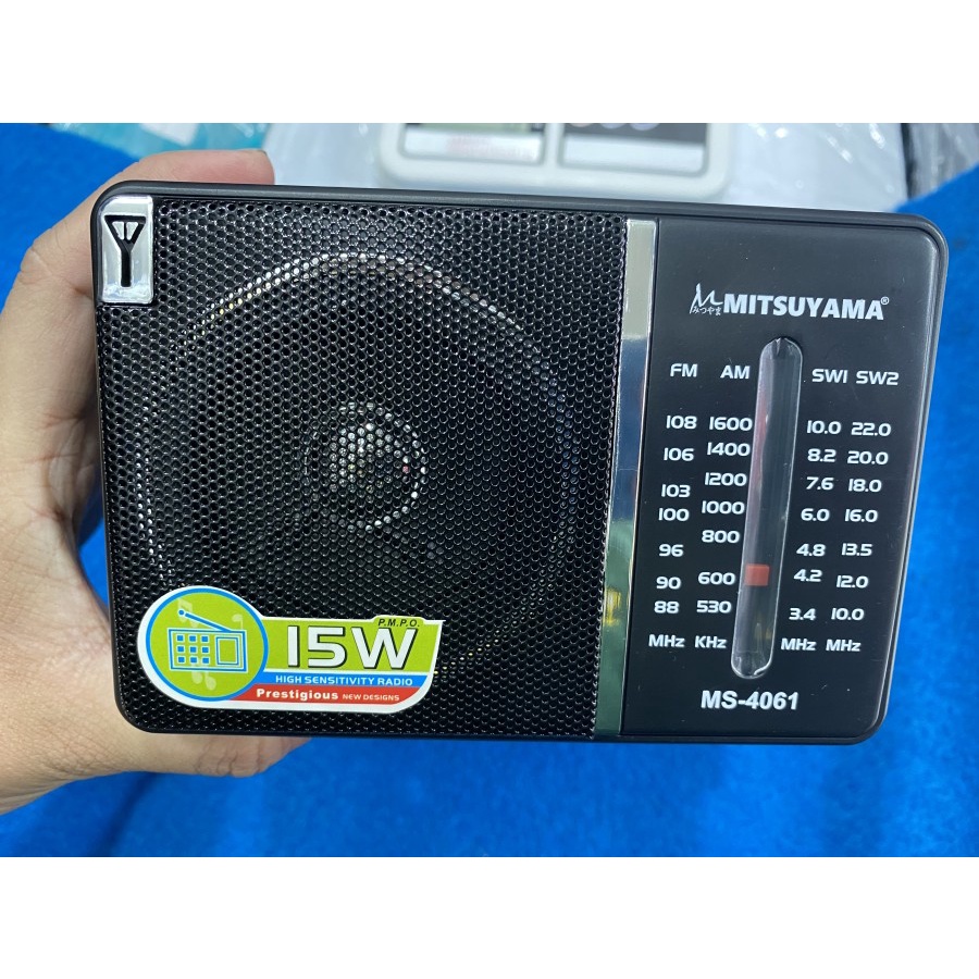 Promo Terbaru!!! Radio Portable Mitsuyama MS-4061 Batrai Awet dan tahan lama