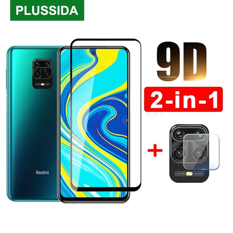 PROMO 3IN1 TEMPERED GLASS LAYAR KAMERA SKIN CARBON REDMI NOTE 9 PRO TG ANTI GORES DEPAN BELAKNG