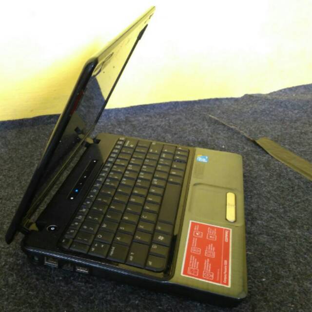 Hp compaq cq20 laptop notebook NB netbook intel core 2 T6400/ram 3gb/250gb/ 12"/dvd rw