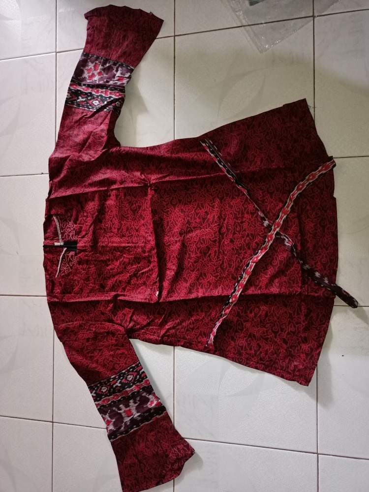 Maura Couple - Sania Ruffle Batik Couple Ori Ndoro Jowi Dnt Garansi Termurah Shopee Merak - Bs065