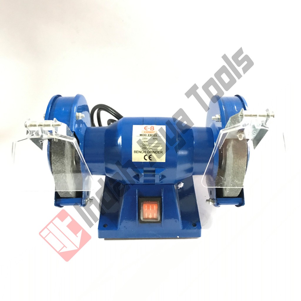Everbest Mesin Gerinda Duduk 5 Inch Bench Grinder Shopee Indonesia