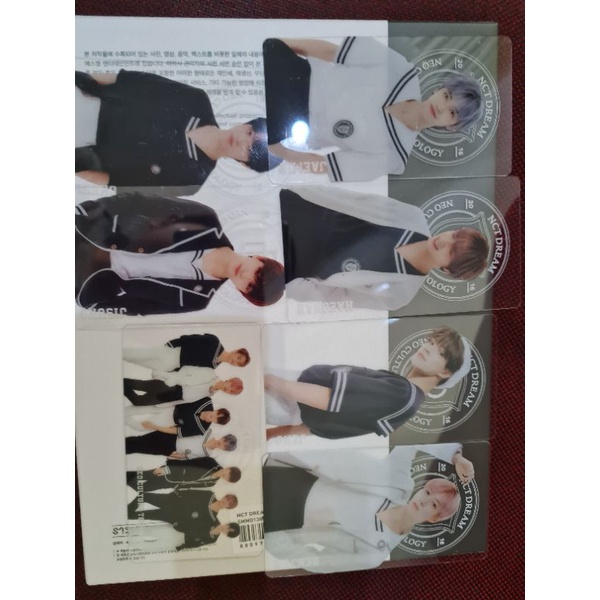 B2S Back to School Nct Dream Clear Bookmark renjun jeno chenle haechan jisung jaemin