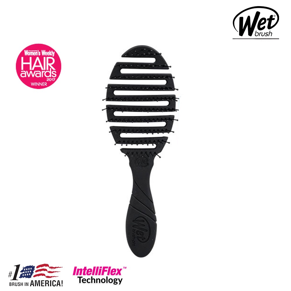 The Wet Brush Pro Flex Dry (Pink/Black) Sisir