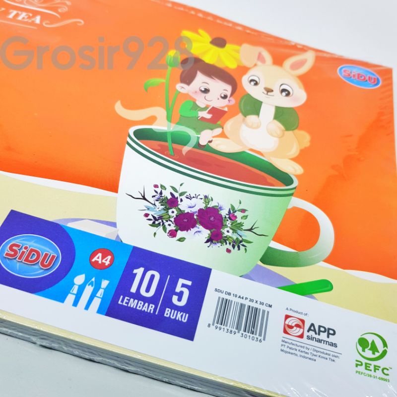 

Drawing Book / Buku Gambar A4 Sidu (isi 5)