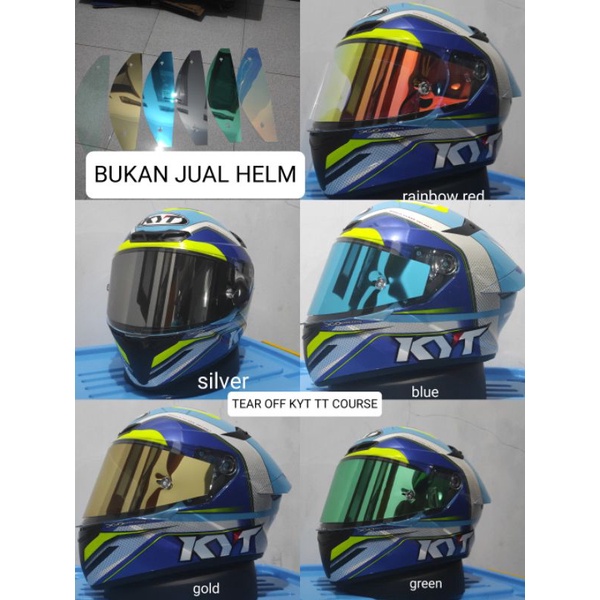 Tear Off Kyt Tt Course Tearoff ttc  iridium kyt tt course