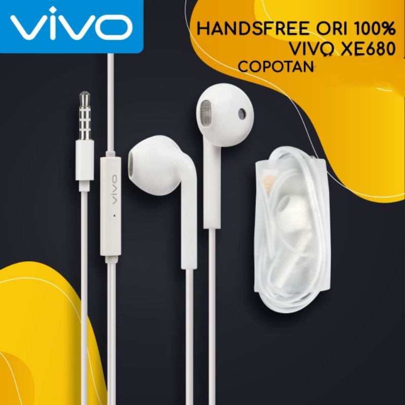 HF HEADSET CABUTAN VIVO ORIGINAL 100% GRADE A