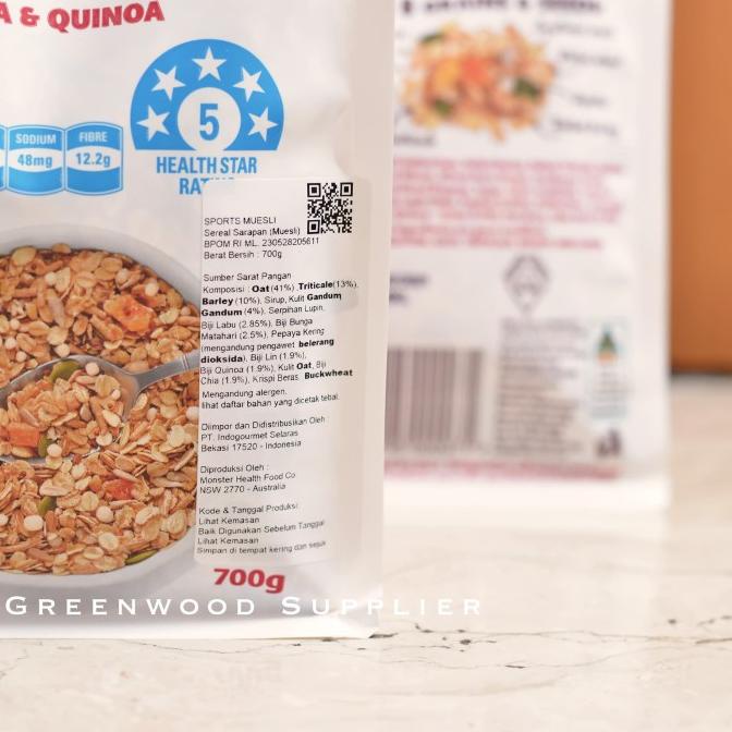 

Monster Sport Muesli - Monster Muesli - Healthy Food [Import]