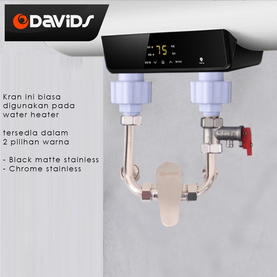 Kran Water Heater Keran Air Panas Dingin Mini Mixer Heather Shower