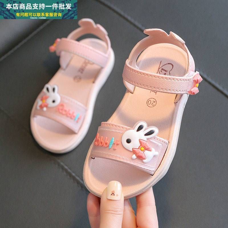 Medan Termurah KD019 Size 17-28 Sendal anak lucu sandal anak perempuan rabbit cantik