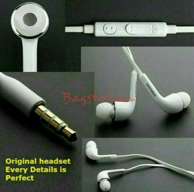 EARPHONE HEADSET HANDSFREE HEADPHONE SAMSUNG S4 ORIGINAL NEW COPOTAN