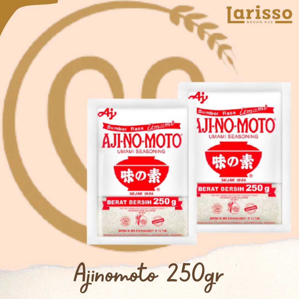 

AJINOMOTO UMAMI SEASONING 250GR PENYEDAP RASA MICIN