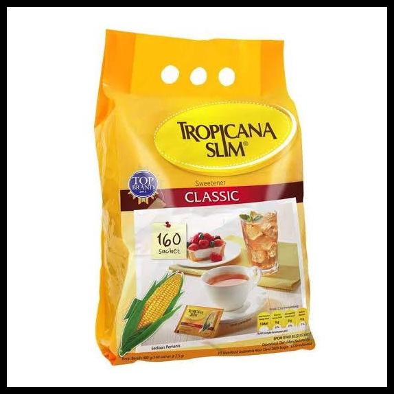 

Tropicana Slim Classic Sweetenr 160 Sachet