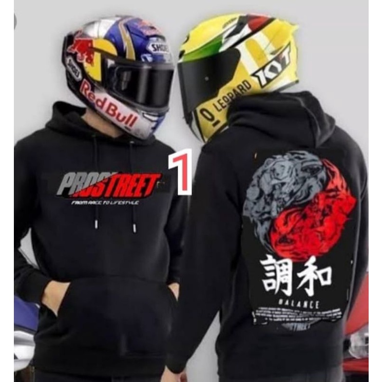 Jaket sunmori/Jaket hoodie sunmori/jaket pria/jaket racing/Jaket motor sunmori/jaket pria-Prostreet BULAN