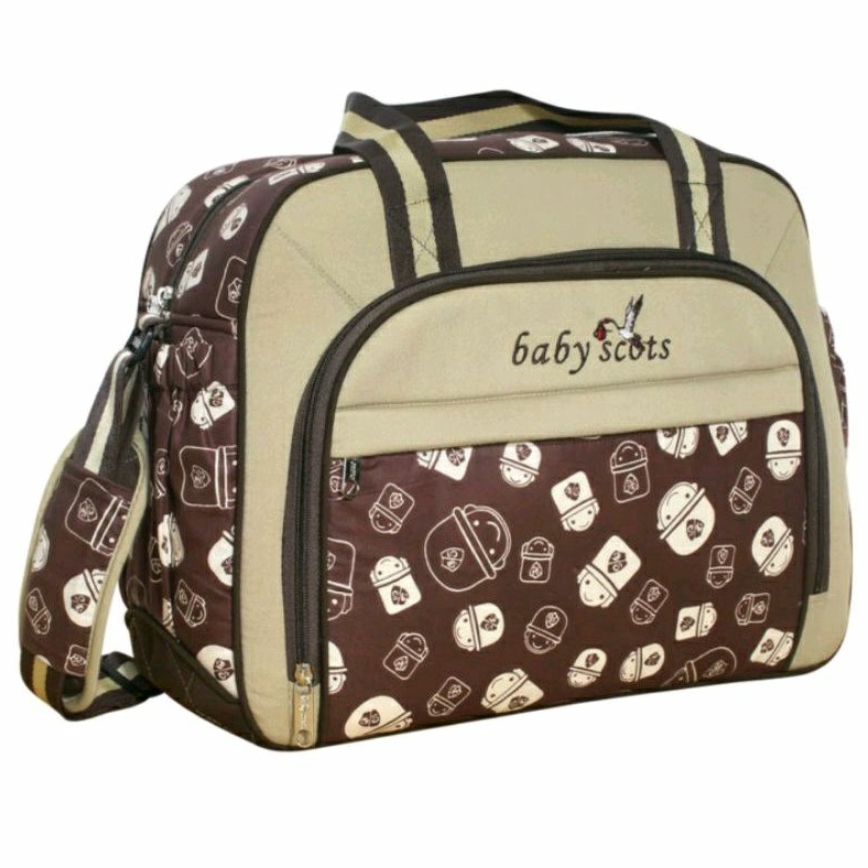 TAS BESAR FAMILY | TAS BAYI BABY SCOTS | TAS BAYI BESAR KECIL BABY SCOT BABY FAMILY | DIAPER BAG PRINT