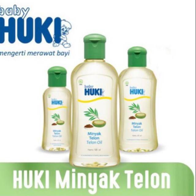 Huki Baby Minyak  Telon ~ 60ml& 125ml/ Minyak Telon Bayi