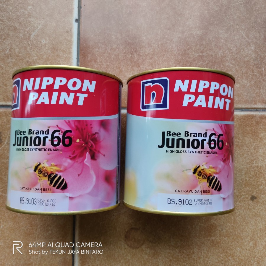 Jual Nippon Paint Cat Minyak Kayu Besi Bee Brand Junior 66 Super