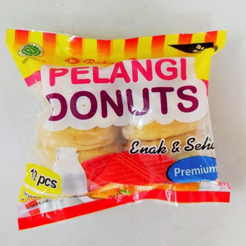 Donat Pelangi isi 10 Pcs