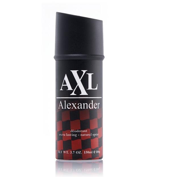 ➷ AXL ALEXANDER DEODORANT SPRAY 150ML QUANTUM MERAH ✼