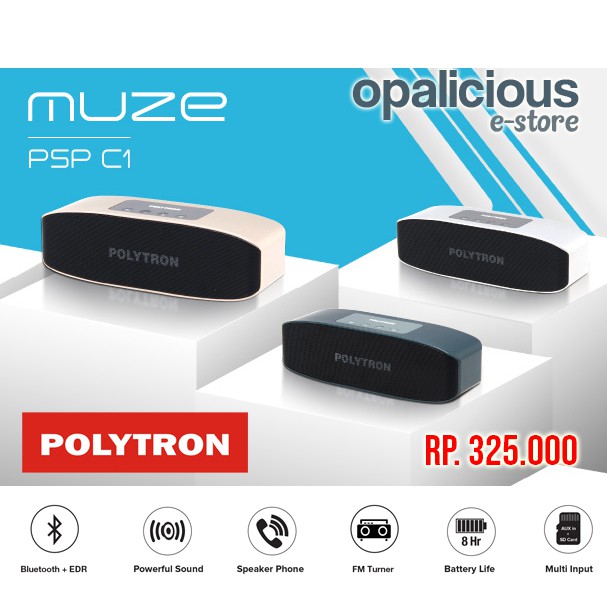 Polytron PSP C1 Muze Bluetooth Speaker