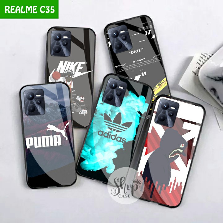 Softcase Glass Realme C35 - Case Realme C35 - case Realme C35 - kesing Realme C35 - softcase Realme 