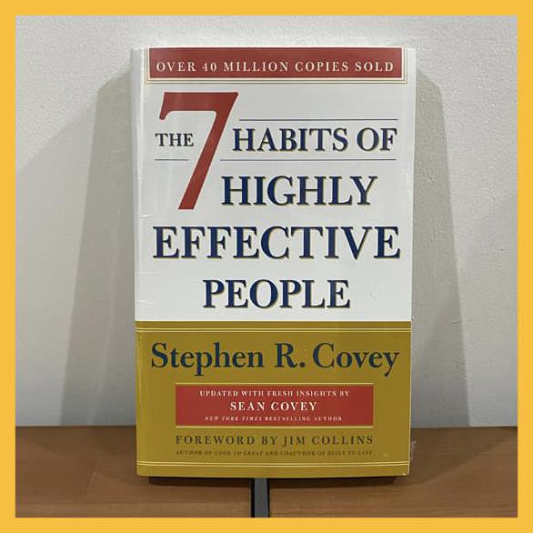 Buku Import The 7 Habits Of Highly Effective People (Original & New)