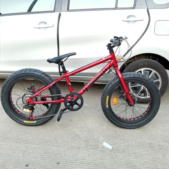 MTB 20 wimcycle fat kid sepeda gunung mtb 20 wimcycle