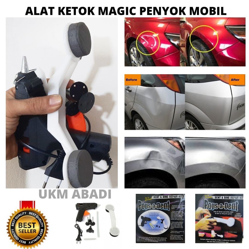 Alat Ketok Magic Servis Reparasi Penyot Mobil PDR Car Dent Tools Kit V104 111156