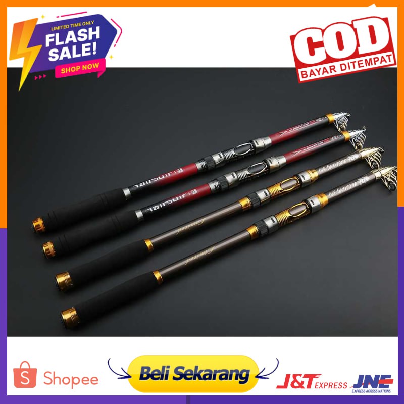 Yuelong Joran Pancing Portable Telescopic Carbon Fiber