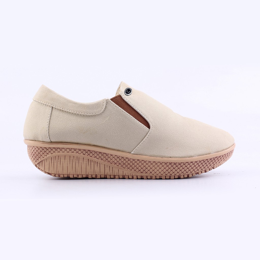 sepatu casual wanita, sepatu perempuan, sepatu cewek, sepatu slip on wanita ah 061