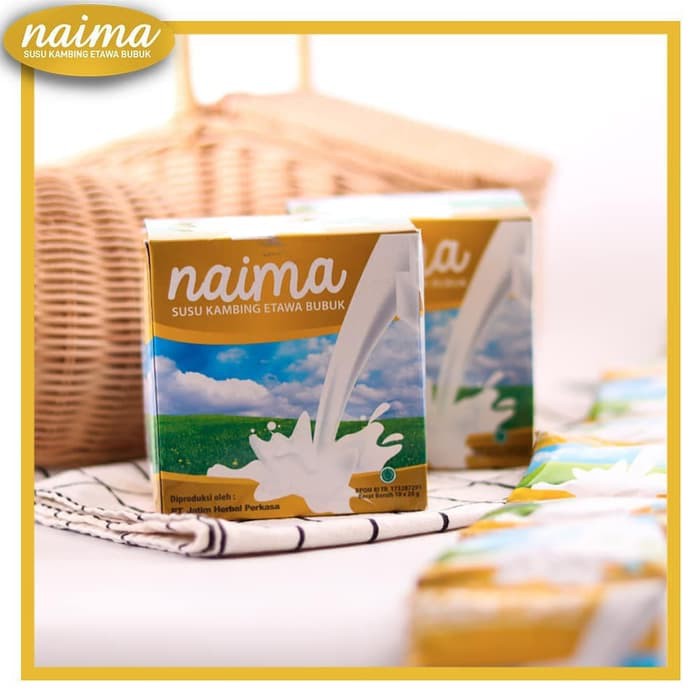 

Susu Kambing Etawa Propolis Bee Pollen Naima Bubuk Asli Original