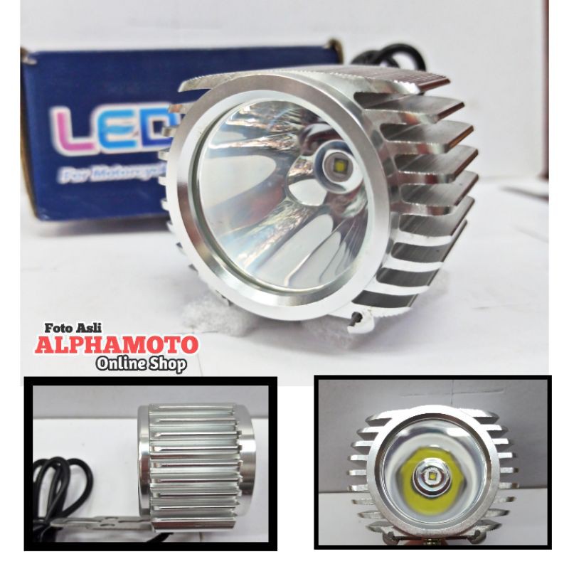 lampu tembak motor led sorot terang
