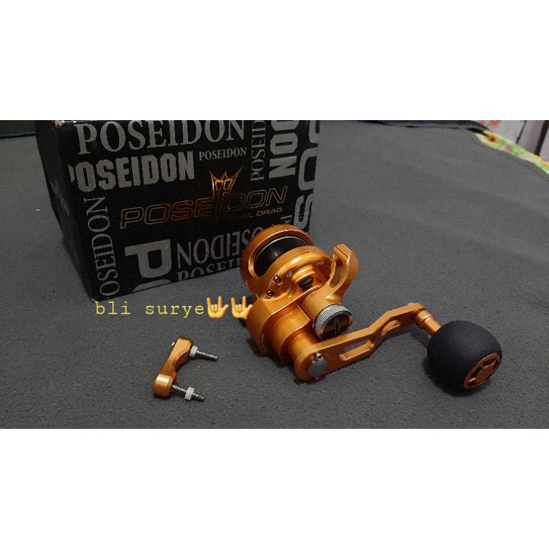 Reel Poseidon 150 L handle kiri