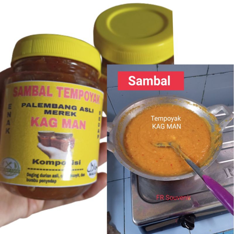 

SAMBEL TEMPOYAK Durian duren asli palembang / sambel durian / sambel