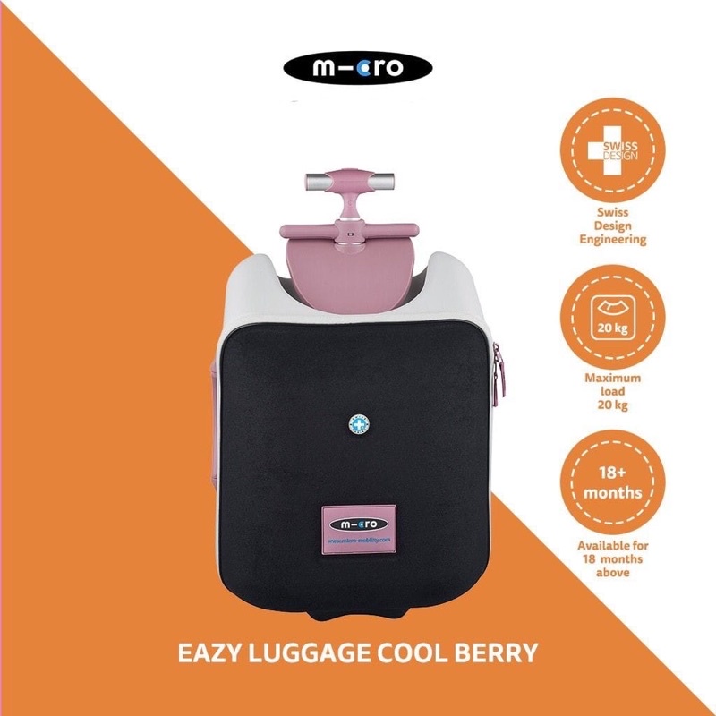 Micro Luggage Easy Cool Berry