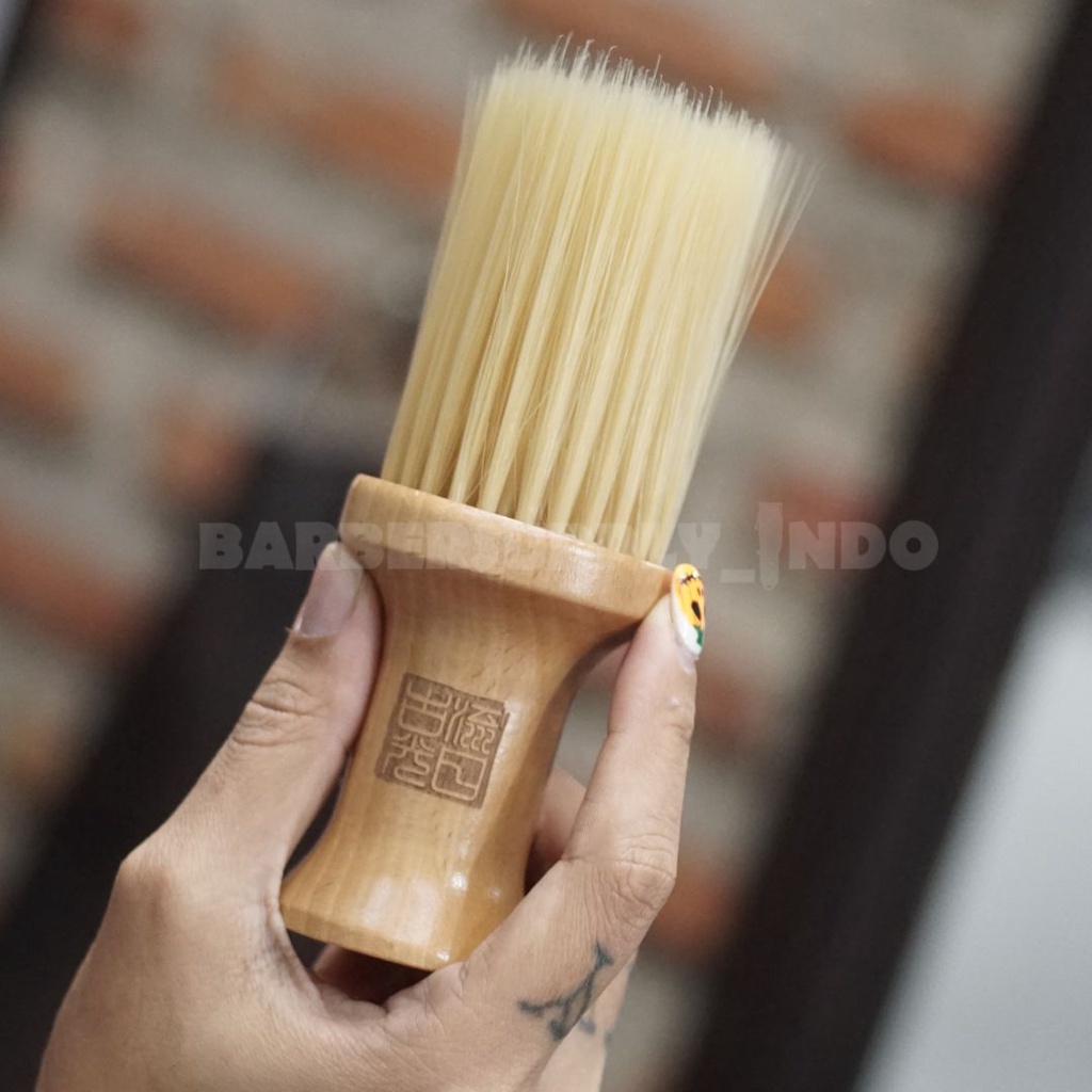 Kuas Barber Premium Koryu Nikko / Barber Brush Premium / Kuas Rambut