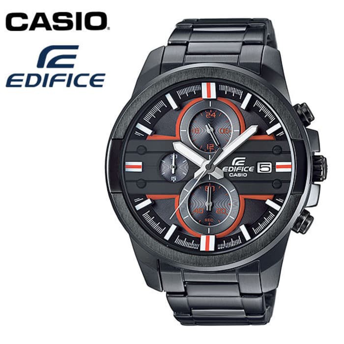 jam tangan / Watch_Id PRIA ORIGINAL CASIO EDIFICE EFR-543BK-1A4V