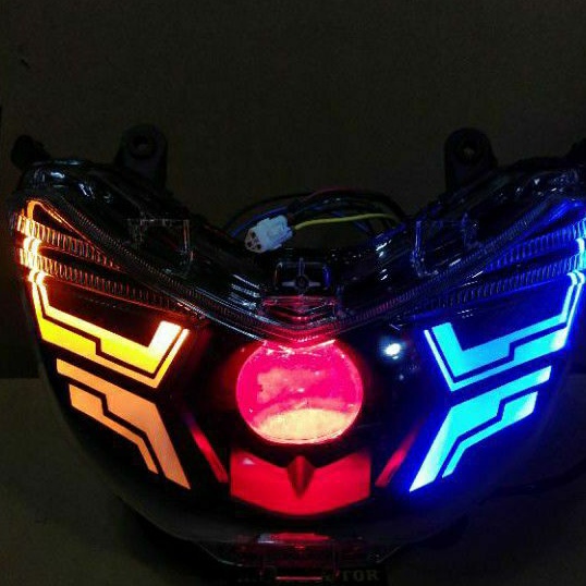 BI LED PAJERO DAKAR + HEADLAMP ORI NMAX OLD + ELEKTRIK LEVELING