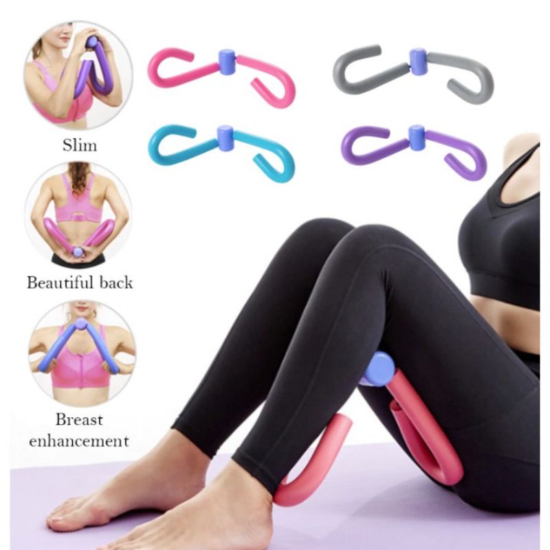 Comeback Thigh Master, Leg Trainer, Alat fitness, Chest Trainer, Abs Trainer/ HAPPYFIT THIGH MASTER ORIGINAL/ Sunmee Training Apparatus Alat Fitness Otot Paha Kaki Tangan Thigh Exercise KLIP penjepit kaki GYM YOGA pilates otot paha klip/lengan-4