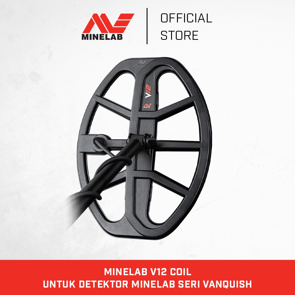 Minelab V12 Coil Untuk Detektor Minelab Seri VANQUISH