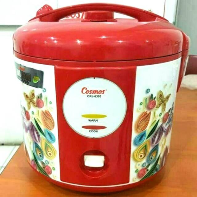 Cosmos Rice Cooker CRJ-6305 Harmond - Penanak Nasi 2L 400W