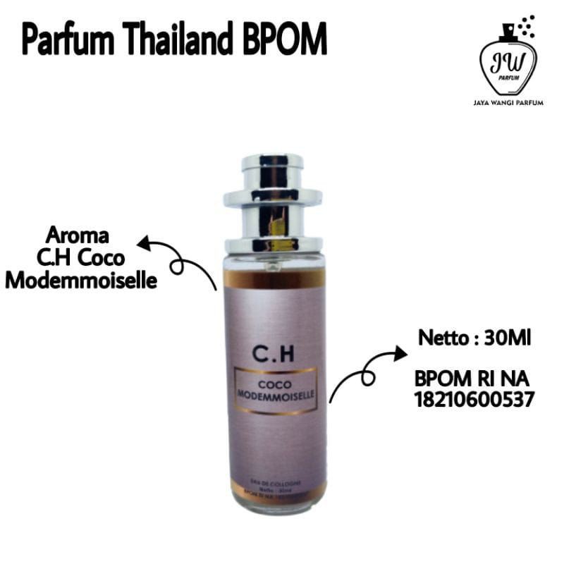 PARFUM THAILAND CHANEL COCO MODEMMOISELLE 30 ML ORIGINAL BPOM PARFUM WANITA PRIA